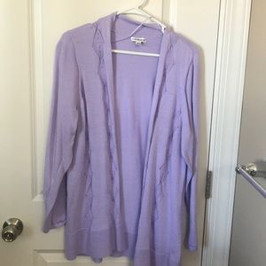 Lilac cardigan